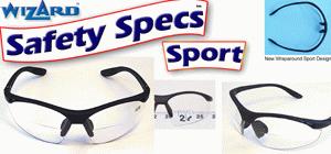 Bifocal safety glasses sports style