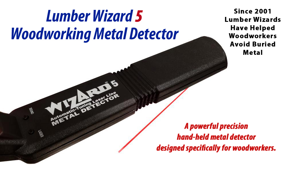 Lumber Wizard Woodworking Metal Detector
