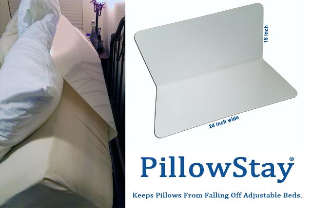 how to stop pillows from falling behind bed